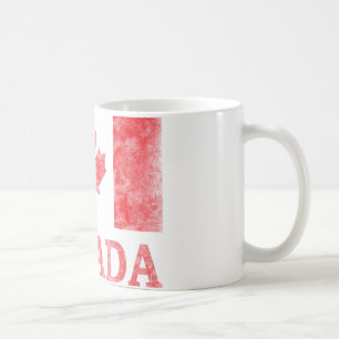 Caneca De Café Vintage Canadá