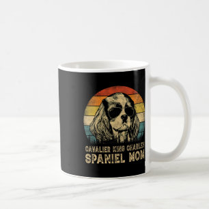 Caneca De Café Vintage Cavalier King Charles Spaniel Mãe Cog Moth