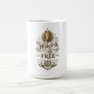 Caneca de Café Vintage Cavalo Ocidental Retro Selv
