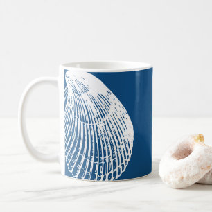 Caneca De Café Vintage Clam Shell Mug