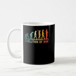Caneca De Café Vintage Clarinet Funny Evolution Mães