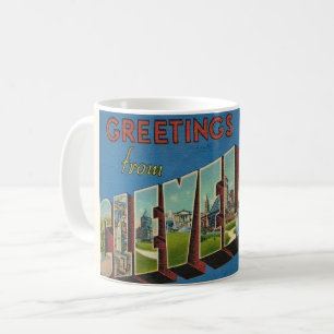 Caneca De Café Vintage Cleveland Ohio Mug