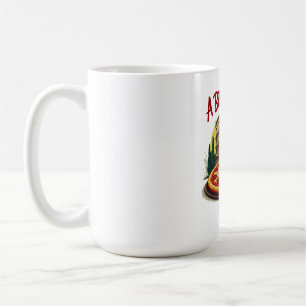 Caneca De Café Vintage Colosseum Roma & Neapolitan Pizza Art