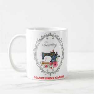 Caneca De Café Vintage, costuração vitoriana
