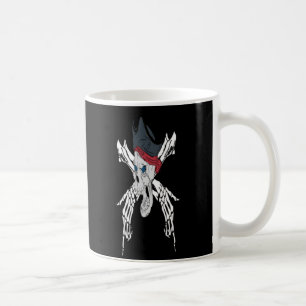 Caneca De Café Vintage Crossbones Pirate