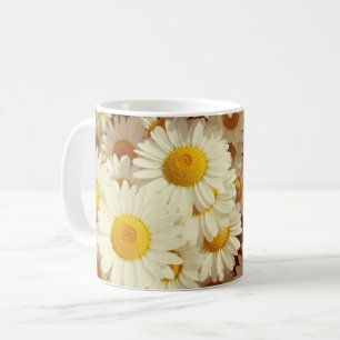 Caneca De Café Vintage daisies