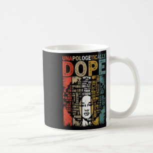 Caneca De Café Vintage Desavergonhadamente Drogou o Mês da Histór