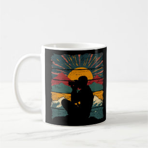 Caneca De Café vintage do fotógrafo da natureza