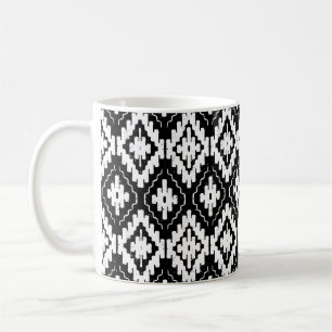 Caneca De Café Vintage é um padrão étnico perfeito com índi a
