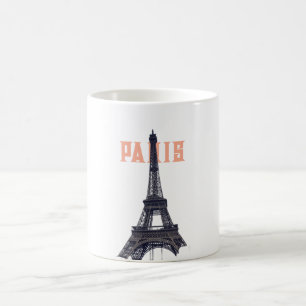 Caneca De Café Vintage Eiffel Tower Paris Europa - Viagem
