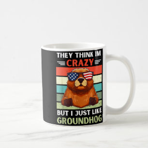 Caneca De Café Vintage Eles Acham Que Eu Sou Louco Mas Eu Só Gost