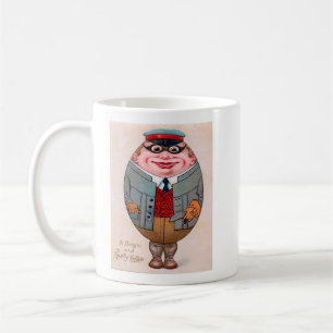 Caneca De Café Vintage Engraçado Páscoa Humor Humor do Ovo