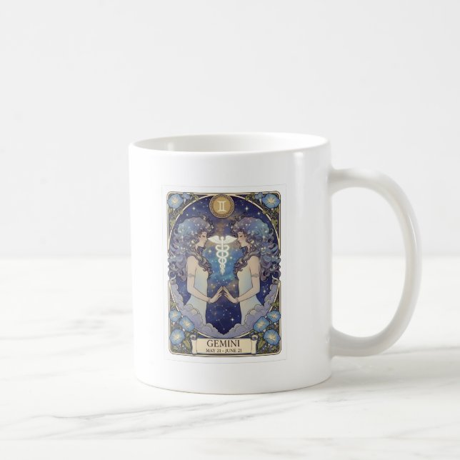 Caneca de Café Vintage Especial Gêmeos (Direita)