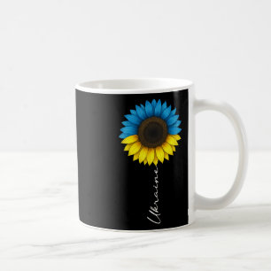 Caneca De Café Vintage Eu Fico Com a Ucrânia Bandeira da Ucrânia