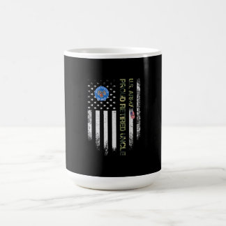Caneca De Café Vintage EUA Flag Army Veteran Orud