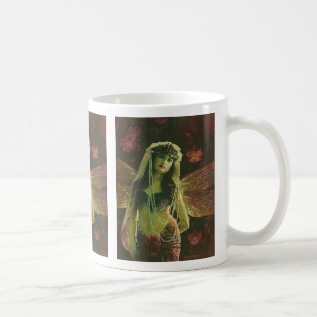 Caneca De Café Vintage Fairy Nymph Mug (Direita)