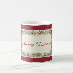 Caneca De Café Vintage Felry Christmas Mug
