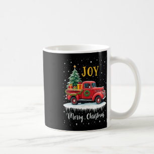 Caneca De Café Vintage Felry Christmas Red Truck Old Fashiked Ch