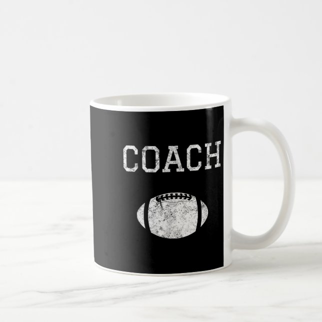 Caneca De Café Vintage Futebol Coach Graphic Novelty (Direita)