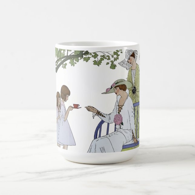 Caneca De Café Vintage Garden Tea Party  (Centro)