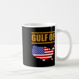 Caneca De Café Vintage Golfo Dos Estados Unidos Da América