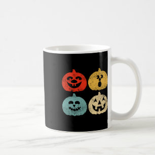 Caneca De Café Vintage Halloween Pumpkin Mulheres