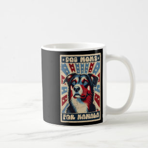 Caneca De Café Vintage Harris Waltz Dog Mães Para Kamala America