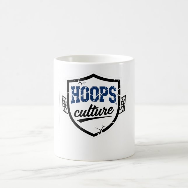 Caneca De Café Vintage Hoops Culture Basketball Graphic (Centro)