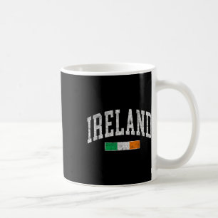 Caneca De Café Vintage Ireland Flag Irish Retro Throwback Mens Wo