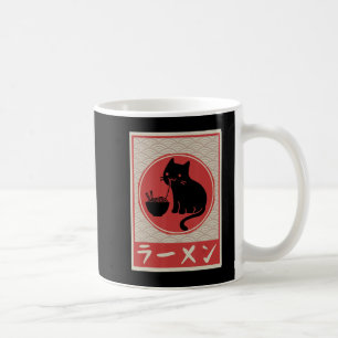 Caneca De Café Vintage Kawaii Cat Ramen Anime Gift Girls Japonesa