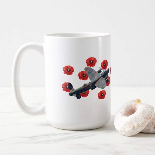 Caneca De Café Vintage Lancaster Entre Papa Vermelho (Com Donut)