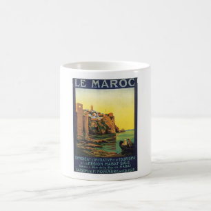 Caneca De Café Vintage Le Maroc Marrocos