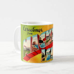 Caneca De Café Vintage Mackinac Island Mug
