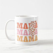 Vintage Mama Leopard Patterno