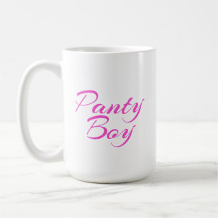 Caneca De Café Vintage Marinho e Pink Watercolor Floral