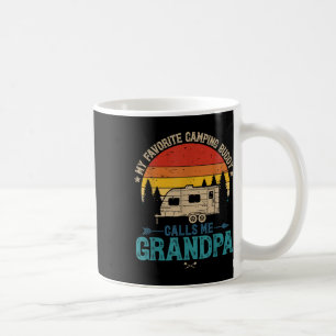 Caneca De Café Vintage Meu Companheiro de Acampamento Favorito Me