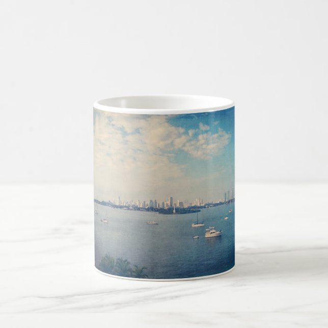 Caneca De Café Vintage Miami Florida (Centro)