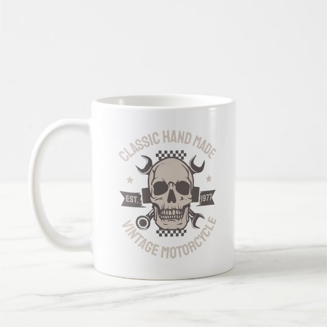 Caneca De Café Vintage Motorcycle Club (Esquerda)