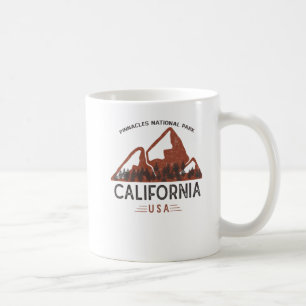 Caneca De Café Vintage Pinnacle National Park California Café