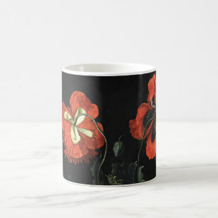 Caneca De Café Vintage pintando "A Vida Estática com Flores"