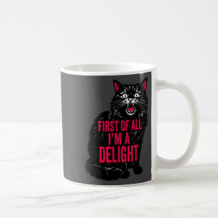 Caneca De Café Vintage Primeiro De Tudo Sou Um Delight Rugindo Pr