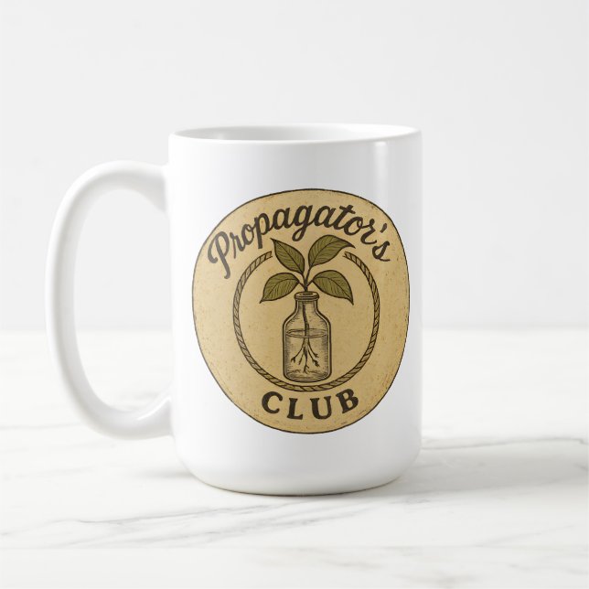 Caneca De Café Vintage Propagator’s Club (Esquerda)