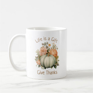 Caneca De Café Vintage Pumpkin dá Obrigados