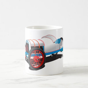 Caneca De Café Vintage Race Car Classic Auto