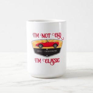 Caneca De Café Vintage Retro Car Lover