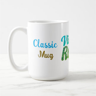 Caneca De Café Vintage Retro Typografia Design -