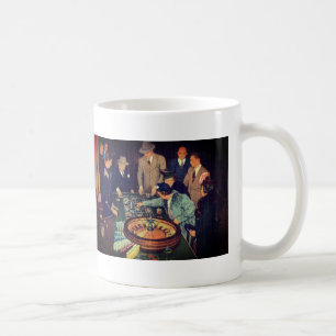 Caneca De Café Vintage Roulette Scene, Las Vegas, Nevada