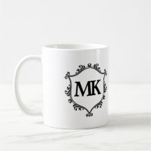 Vintage royal shield - nome personalizado monogram