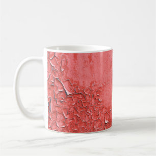 Caneca De Café Vintage Rusty Wall Textura