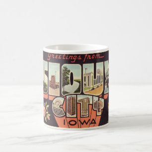Caneca De Café Vintage Sioux City IO Mug